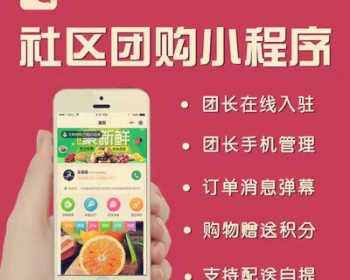 狮子鱼社区团购小程序v18.1独立全开源版+小程序前端